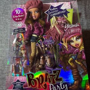Bratz Party Yasmin • 10th Anniversary • 2010 • NIB • Rare Collector Find